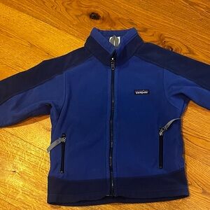 Patagonia Kids' Fleece Full Zip - Blue Size S (7-8) - Vintage